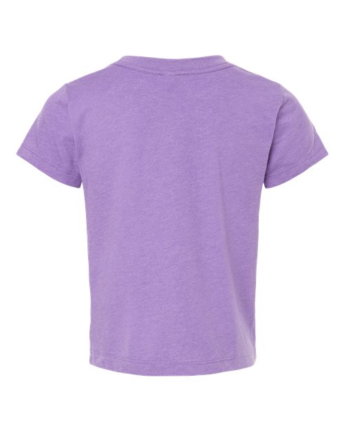 COLOR_NAME=Heather Team Purple | COLOR_HEX=#7D55C7 | IMAGE_TYPE=back | SKU=3001T