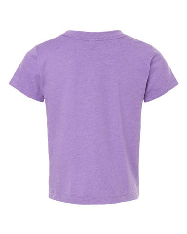 COLOR_NAME=Heather Team Purple | COLOR_HEX=#7D55C7 | IMAGE_TYPE=back | SKU=3001T