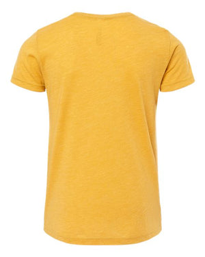 COLOR_NAME=Mustard Triblend | COLOR_HEX=#CE9A45 | IMAGE_TYPE=back | SKU=3413Y