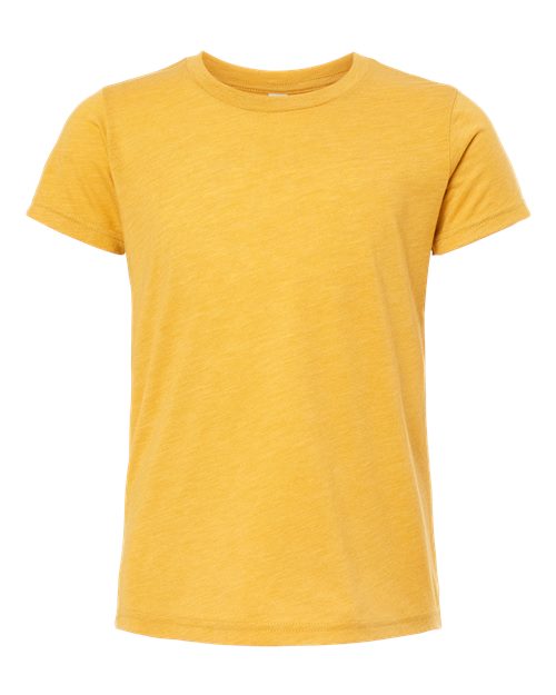 COLOR_NAME=Mustard Triblend | COLOR_HEX=#CE9A45 | IMAGE_TYPE=front | SKU=3413Y