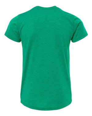 COLOR_NAME=Kelly Triblend | COLOR_HEX=#007c55 | IMAGE_TYPE=back | SKU=3413Y