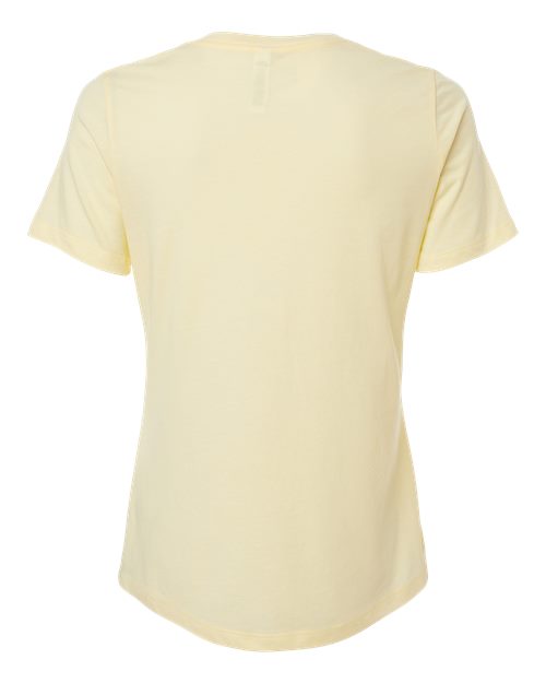 COLOR_NAME=Heather French Vanilla | COLOR_HEX=#F1E19B | IMAGE_TYPE=back | SKU=6400CVC