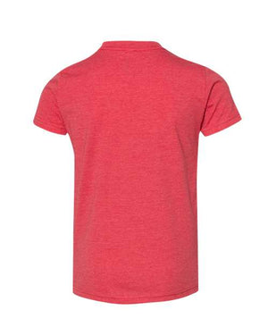 COLOR_NAME=Heather Red | COLOR_HEX=#BF0D3E | IMAGE_TYPE=back | SKU=3001YCVC
