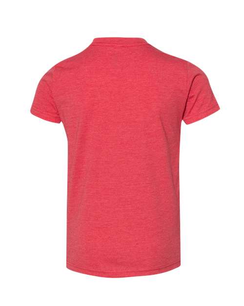 COLOR_NAME=Heather Red | COLOR_HEX=#BF0D3E | IMAGE_TYPE=back | SKU=3001YCVC