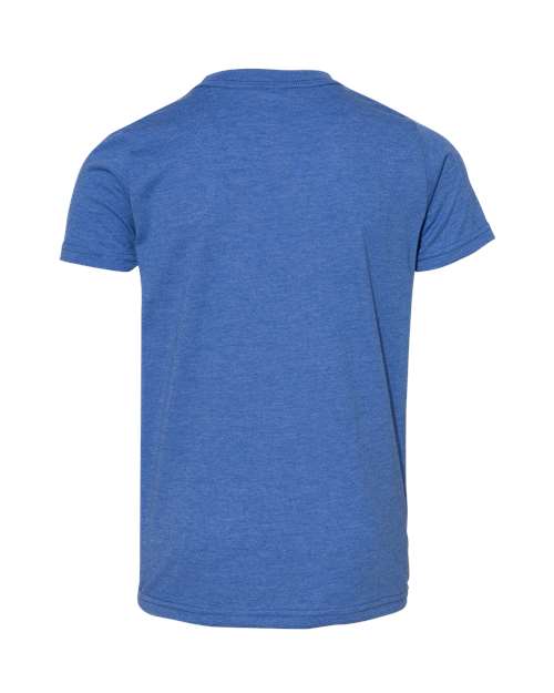 COLOR_NAME=Heather True Royal | COLOR_HEX=#0033A0 | IMAGE_TYPE=back | SKU=3001YCVC