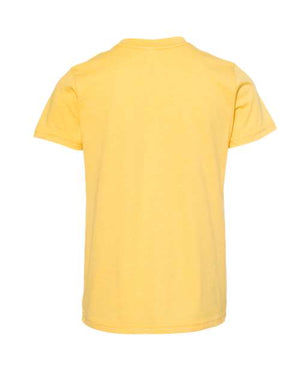 COLOR_NAME=Heather Yellow Gold | COLOR_HEX=#FDD26E | IMAGE_TYPE=back | SKU=3001YCVC
