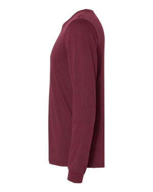 COLOR_NAME=Heather Cardinal | COLOR_HEX=#651D32 | IMAGE_TYPE=side | SKU=3501CVC