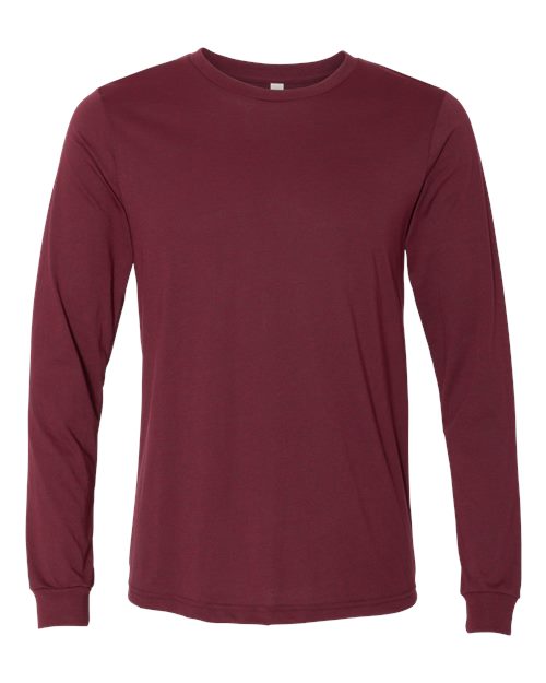 COLOR_NAME=Heather Cardinal | COLOR_HEX=#651D32 | IMAGE_TYPE=front | SKU=3501CVC