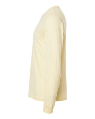 COLOR_NAME=Heather French Vanilla | COLOR_HEX=#F1E19B | IMAGE_TYPE=side | SKU=3501CVC