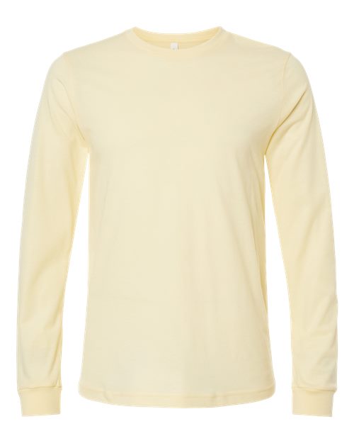 COLOR_NAME=Heather French Vanilla | COLOR_HEX=#F1E19B | IMAGE_TYPE=front | SKU=3501CVC