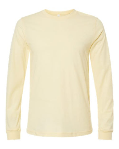 COLOR_NAME=Heather French Vanilla | COLOR_HEX=#F1E19B | IMAGE_TYPE=front | SKU=3501CVC