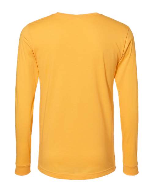 COLOR_NAME=Heather Yellow Gold | COLOR_HEX=#FDD26E | IMAGE_TYPE=back | SKU=3501CVC