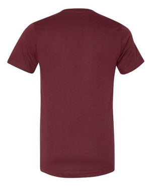 COLOR_NAME=Heather Cardinal | COLOR_HEX=#651D32 | IMAGE_TYPE=back | SKU=3005CVC