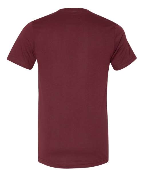 COLOR_NAME=Heather Cardinal | COLOR_HEX=#651D32 | IMAGE_TYPE=back | SKU=3005CVC
