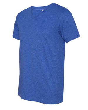 COLOR_NAME=Heather True Royal | COLOR_HEX=#0033A0 | IMAGE_TYPE=side | SKU=3005CVC
