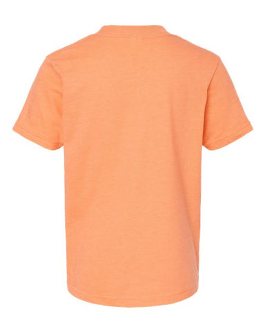 COLOR_NAME=Heather Cantaloupe | COLOR_HEX=#EE9572 | IMAGE_TYPE=back | SKU=235