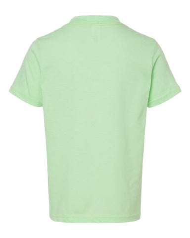 COLOR_NAME=Heather Neo Mint | COLOR_HEX=#A0CFA8 | IMAGE_TYPE=back | SKU=235
