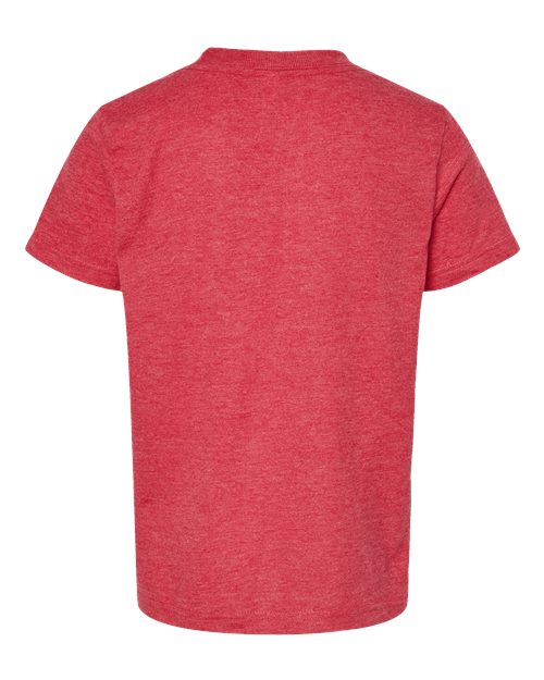 COLOR_NAME=Heather Red | COLOR_HEX=#BF0D3E | IMAGE_TYPE=back | SKU=235