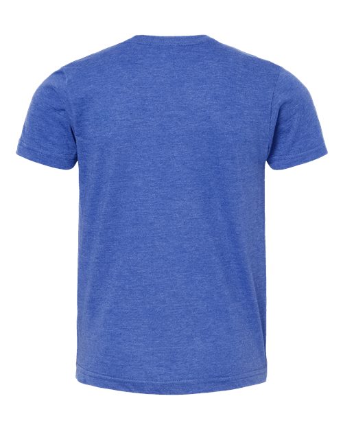 COLOR_NAME=Heather Royal | COLOR_HEX=#154f97 | IMAGE_TYPE=back | SKU=235