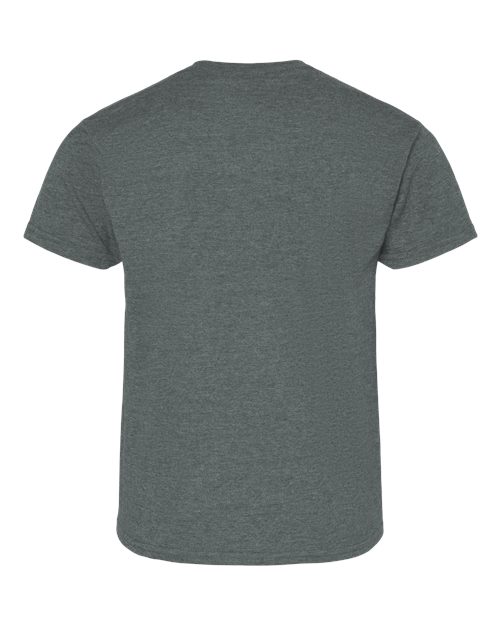 COLOR_NAME=Dark Heather | COLOR_HEX=#425563 | IMAGE_TYPE=back | SKU=64000B