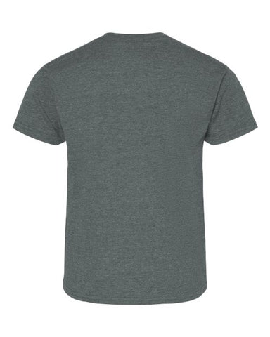 COLOR_NAME=Dark Heather | COLOR_HEX=#425563 | IMAGE_TYPE=back | SKU=64000B