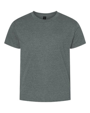 COLOR_NAME=Dark Heather | COLOR_HEX=#425563 | IMAGE_TYPE=front | SKU=64000B
