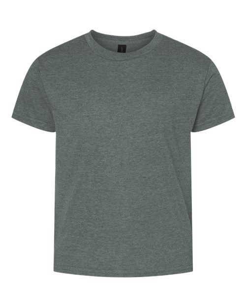 COLOR_NAME=Dark Heather | COLOR_HEX=#425563 | IMAGE_TYPE=front | SKU=64000B