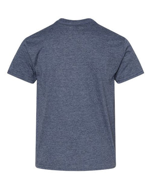 COLOR_NAME=Heather Navy | COLOR_HEX=#333F48 | IMAGE_TYPE=back | SKU=64000B