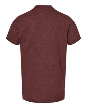 COLOR_NAME=Heather Burgundy | COLOR_HEX=#8A1538 | IMAGE_TYPE=back | SKU=235