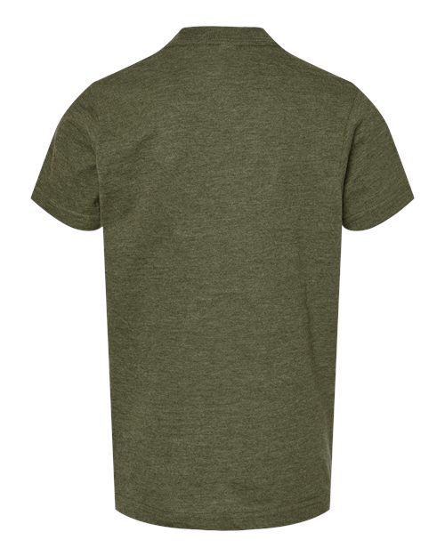 COLOR_NAME=Heather Military Green | COLOR_HEX=#525123 | IMAGE_TYPE=back | SKU=235