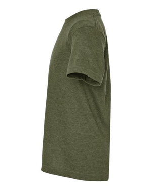 COLOR_NAME=Heather Military Green | COLOR_HEX=#525123 | IMAGE_TYPE=side | SKU=235
