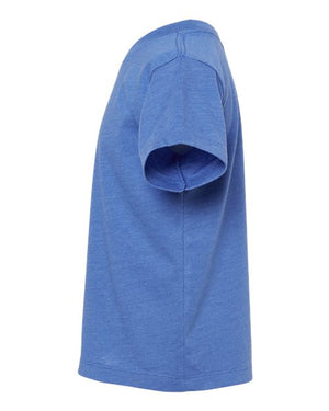 COLOR_NAME=Heather True Royal | COLOR_HEX=#0033A0 | IMAGE_TYPE=side | SKU=3001T