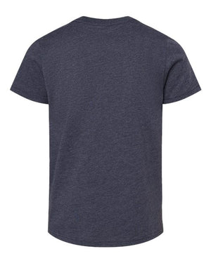 COLOR_NAME=Heather Midnight Navy | COLOR_HEX=#3B4559 | IMAGE_TYPE=back | SKU=3001YCVC