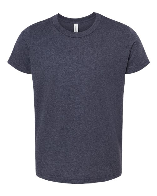 COLOR_NAME=Heather Midnight Navy | COLOR_HEX=#3B4559 | IMAGE_TYPE=front | SKU=3001YCVC