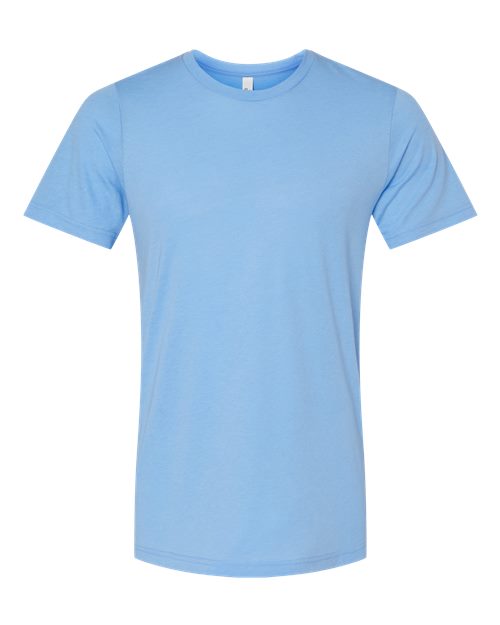 COLOR_NAME=Solid Blue Triblend | COLOR_HEX=#6787B7 | IMAGE_TYPE=front | SKU=3413