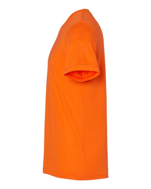 COLOR_NAME=Solid Orange Triblend | COLOR_HEX=#FF6A39 | IMAGE_TYPE=side | SKU=3413