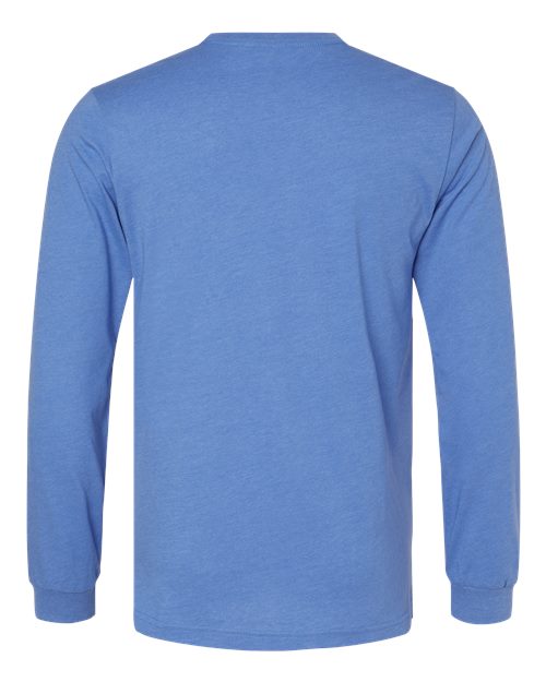 COLOR_NAME=Heather Columbia Blue | COLOR_HEX=#638ACC | IMAGE_TYPE=back | SKU=3501CVC