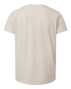 COLOR_NAME=Solid Natural Triblend | COLOR_HEX=#DFD1A7 | IMAGE_TYPE=back | SKU=3413Y