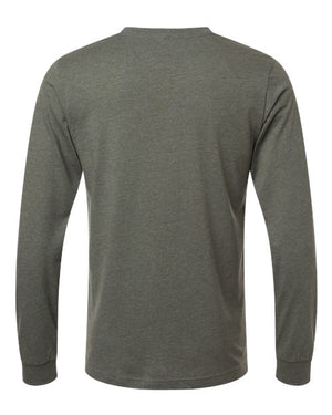 COLOR_NAME=Heather Military Green | COLOR_HEX=#535435 | IMAGE_TYPE=back | SKU=3501CVC