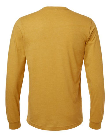 COLOR_NAME=Heather Mustard | COLOR_HEX=#DAAA00 | IMAGE_TYPE=back | SKU=3501CVC