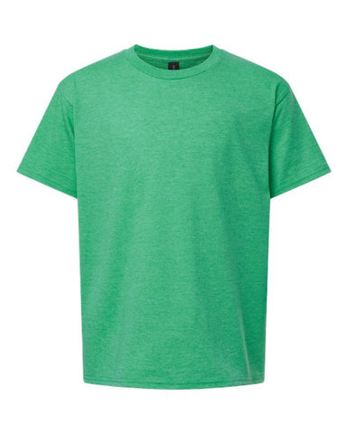 COLOR_NAME=Heather Irish Green | COLOR_HEX=#5CAA7F | IMAGE_TYPE=front | SKU=64000B