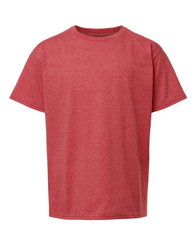 COLOR_NAME=Heather Red | COLOR_HEX=#BF0D3E | IMAGE_TYPE=front | SKU=64000B