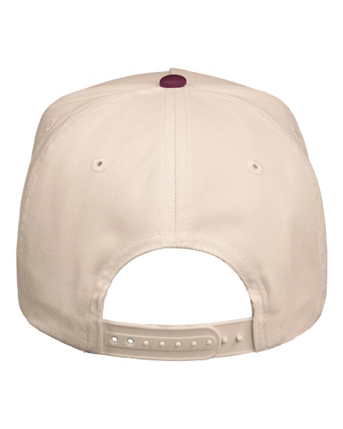 COLOR_NAME=Natural/ Maroon | COLOR_HEX=#ddd5c1 | IMAGE_TYPE=back | SKU=8869