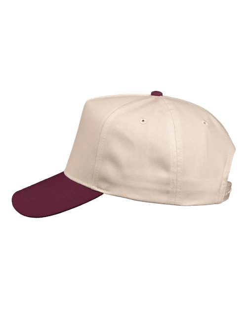 COLOR_NAME=Natural/ Maroon | COLOR_HEX=#ddd5c1 | IMAGE_TYPE=side | SKU=8869