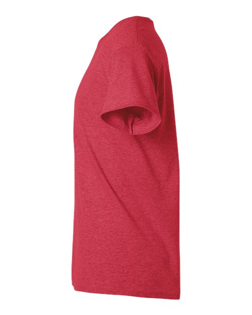 COLOR_NAME=Heather Red | COLOR_HEX=#BF0D3E | IMAGE_TYPE=side | SKU=3000