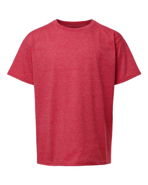 COLOR_NAME=Heather Red | COLOR_HEX=#BF0D3E | IMAGE_TYPE=front | SKU=3000B