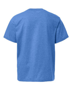 COLOR_NAME=Heather Royal | COLOR_HEX=#307FE2 | IMAGE_TYPE=back | SKU=3000B
