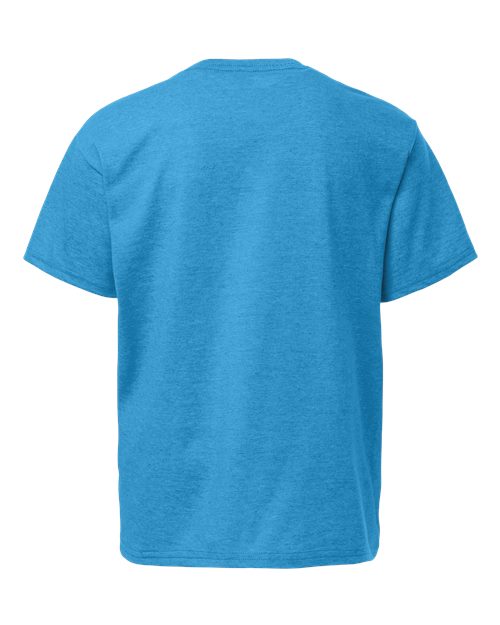 COLOR_NAME=Heather Sapphire | COLOR_HEX=#0076A8 | IMAGE_TYPE=back | SKU=3000B