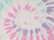 Unisex Multi-Color Tie-Dyed T-Shirt - 1000