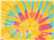 Unisex Multi-Color Tie-Dyed T-Shirt - 1000